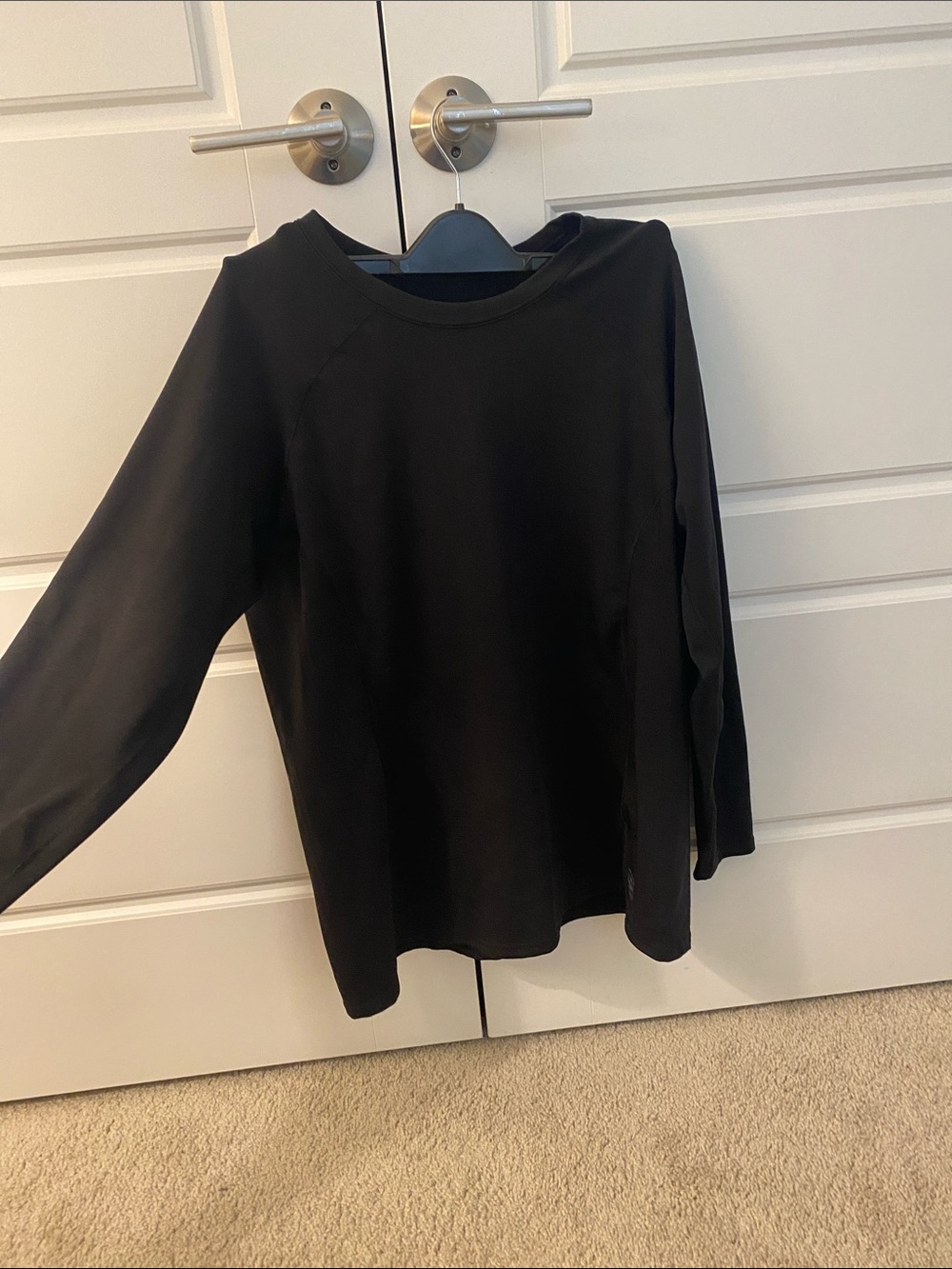 Polar Max Women's Black ski long sleeve Top